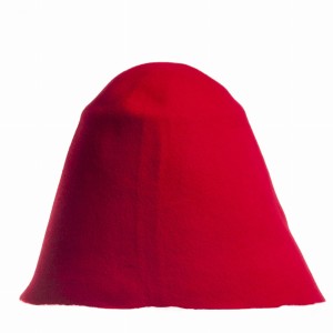 Wool Felt Hood - Ferrari Red