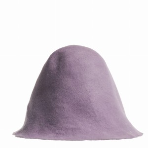 Wool Felt Hood - Lila