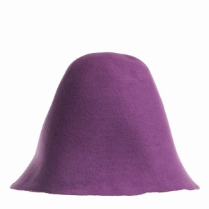 Wool Felt Hood - Viola