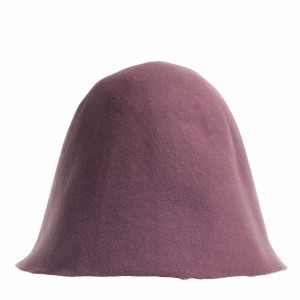 Wool Felt Hood - Dirty Pink