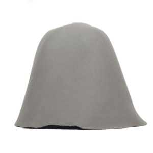 Wool Felt Hood - Grey