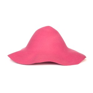 Wool Felt Capeline - Pink