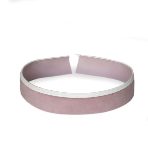 Leather Hat tape bias tape, sweatband - 35mm LIGHT PINK