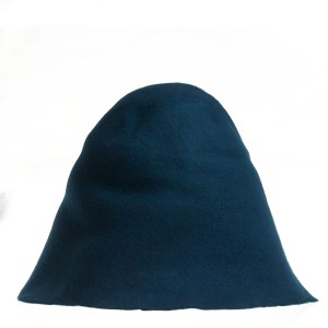 Wool Felt Hood - Dark Turquoise
