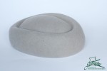 Pillbox boat fascinator - Beige