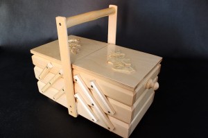 Wooden handmade box - Light Medium 