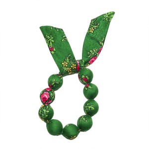Folk handame  bracelet - Green