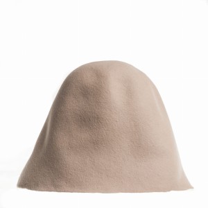 Wool Felt Hood - Beige