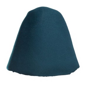 Wool Felt Hood - Blue Sea