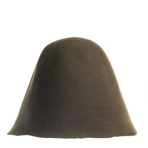 Wool Felt Hood - Army Green
