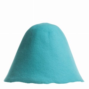 Wool Felt Hood - Turquoise