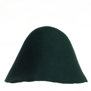 Wool Felt Hood - Bottle Green