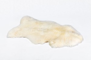 Large Merino Sheep Skin Rug - White